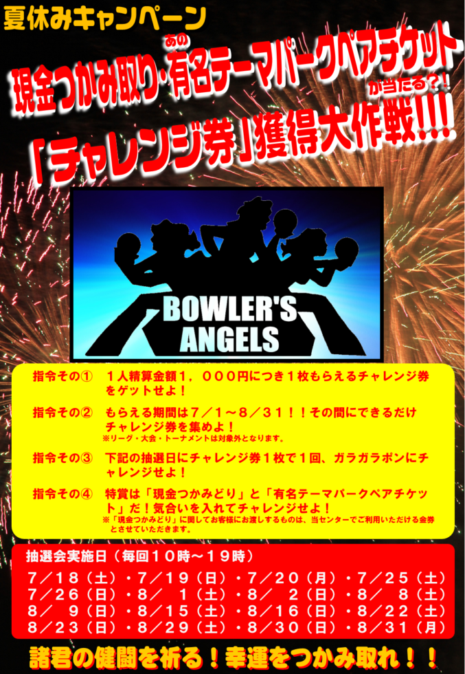 現金つかみ取り・あの有名テーマパークペアチケットが当たる